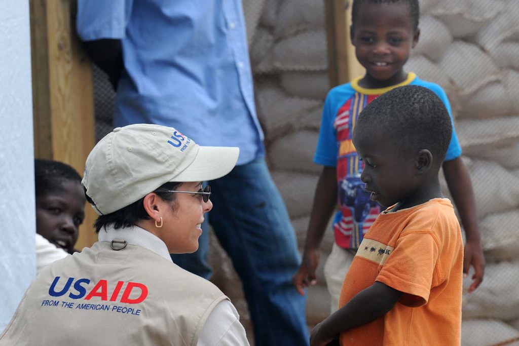 foreign aid for Haiti, after 2010 earthquake.