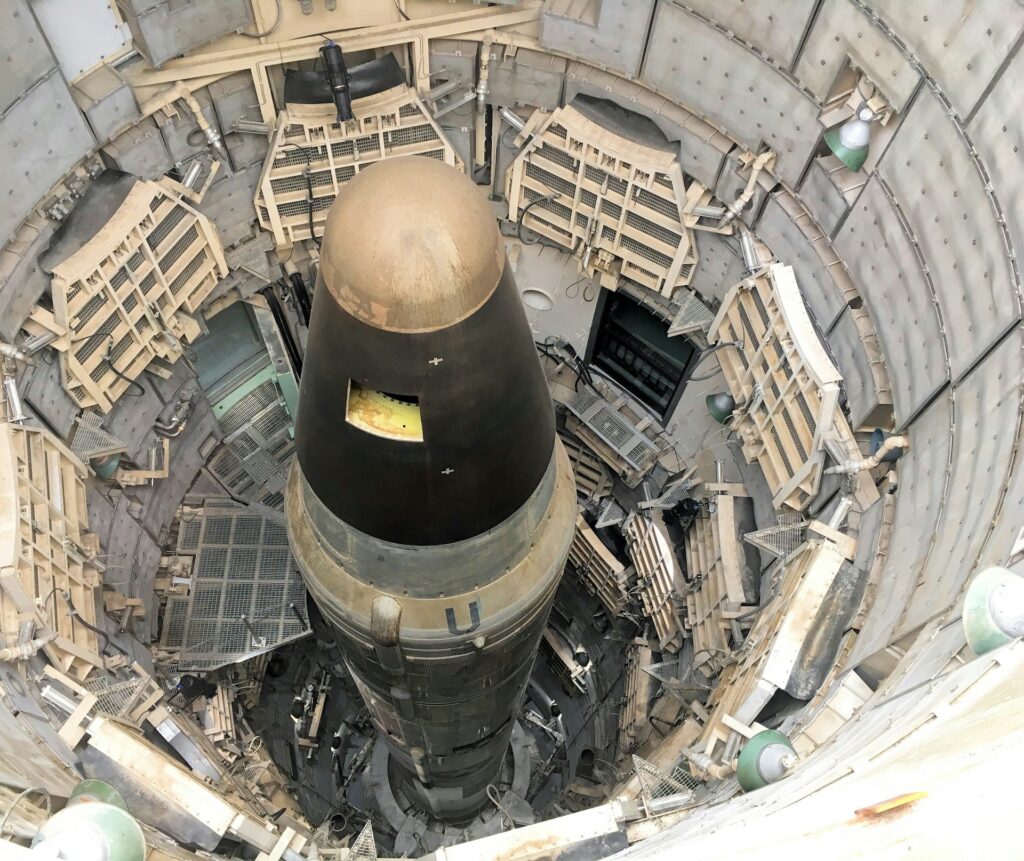 Nuclear proliferation may become a global challenge, if U.S. allies don't trust U.S. security commitments. Picture shows a decommissioned U.S. Titan II ICBM missile. 