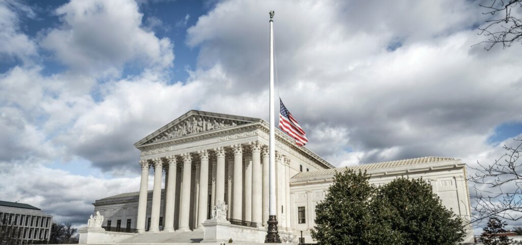 The article discusses presidential power, the U.S. Constitution, and the Supreme Court's June 2026 Slaughter ruling.